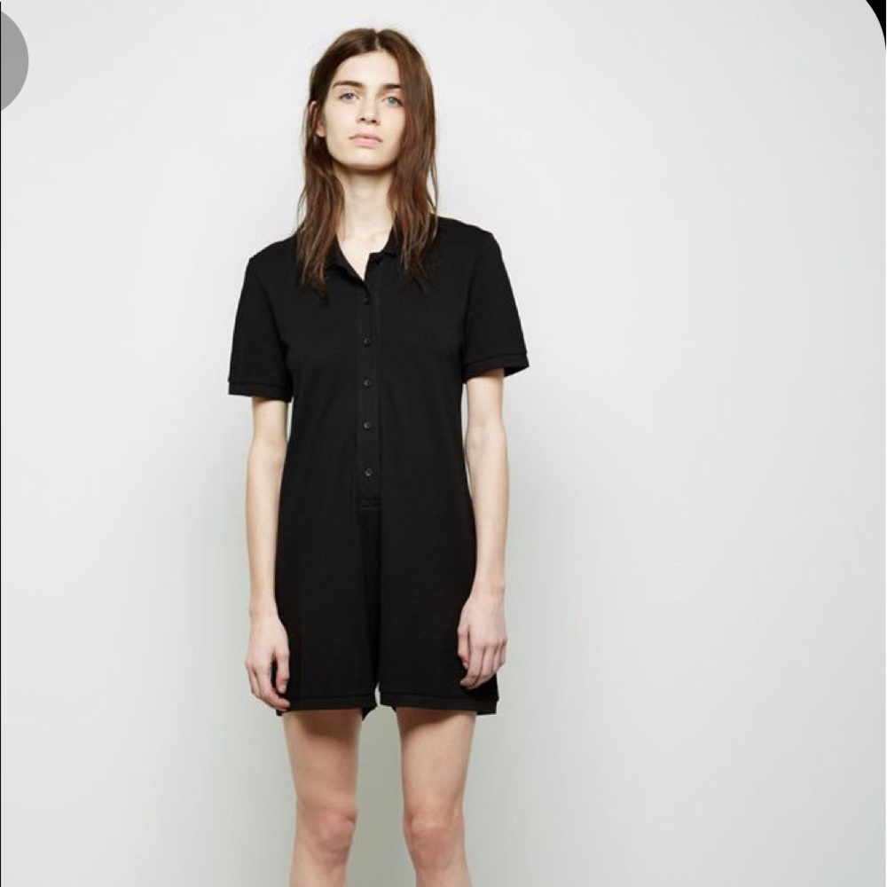 Madison Martin Margiela MM6 black cotton romper S